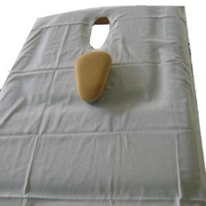 Drap tissu  trou visage 200x70cm